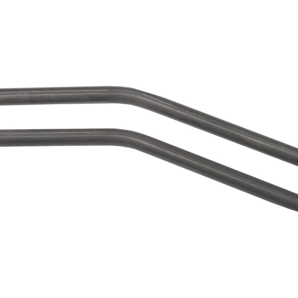 C42-288_2 Pre-Bent Chromoly Seat Bar, Pair, 4130N Junior Dragster: 1-1 8 in. X 0.065: 25° Bend Angle