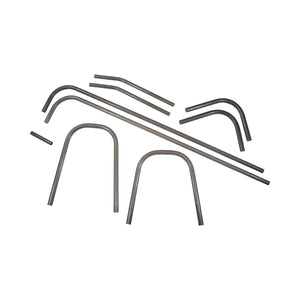 C42-320_1 Pro-werks Pre-Bent 6 Point Chromoly Complete Package, 4130N Cage Kit 1-1 2 in. x 0.083: Shoulder Hoop 1-3 8 in. x 0.058: Seat Formers 1-1 4 in. x 0.058