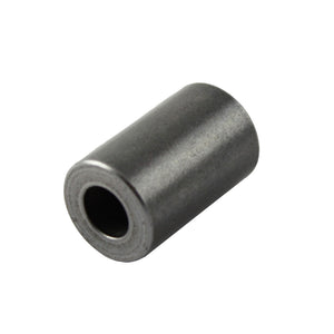 Pro-Werks cylindrical metal boss with 5/8 inch outside diameter and 5/16 inch inside diameter, angled view