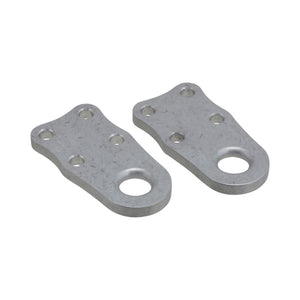 C42-477_5 Pro-werks Billet Aluminum Tow Caps, Pair Stiletto