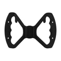 Black Anodized Base / Undrilled Base - with Button Tabs / Without Grips