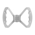Silver Anodized Base / Drilled Base / Without Grips