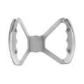 Raw Aluminum Base / Undrilled Base / Polished Grips