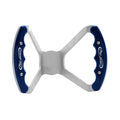 Raw Aluminum Base / Undrilled Base / Blue Grips