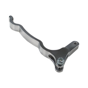 C42-507_1 Pro-werks Polished Billet Aluminum Shut Off Lever for Brake / Control Lever 1 4 Inch