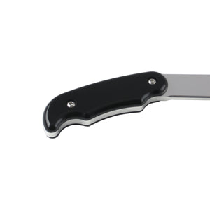 C42-557_2 Pro-werks Polished Billet Aluminum Brake / Control Lever, with Billet Grips 18 Inches Long: 5 16 Inch Thick Black