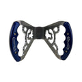 Raw Aluminum Base / Undrilled Base / Blue Grips