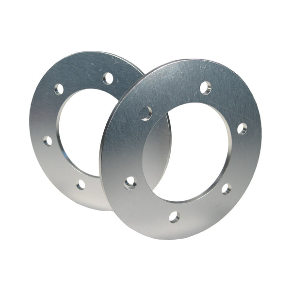 C44-017_1 Billet Aluminum Wheel Spacers 6 on 5-1 2 inch 1 4 in. Thick