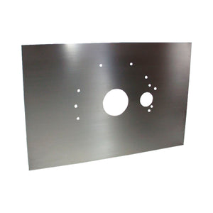 C52-446_1 Pro-werks Aluminum Mid Motor Plate Big Block Mopar 24 Inch Height x 36 Inch Width x 1 4 Inch Thick