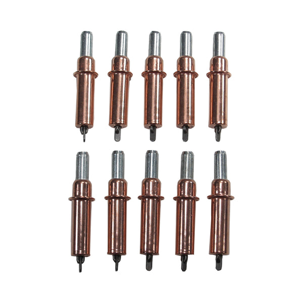 C72-015_1 Spring-Loaded Cleco Fasteners, Pack of 10 1 8 in. (Copper Color)