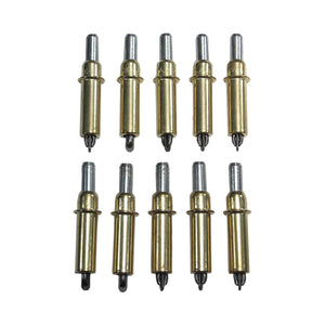 C72-019_1 Pro-werks Spring-Loaded Cleco Fasteners, Pack of 10 3 16 in. (Gold)