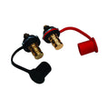 Pro-werks Remote Battery Terminals, Rated For 6 To 36 Volts, Pair