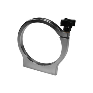 C72-106_1 Pro-werks Billet Aluminum Modular Bottle Mount, Includes Easy Spin Knob 4 Inch Polished