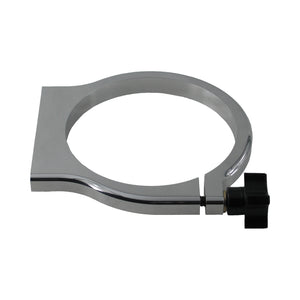 C72-106_7 Pro-werks Billet Aluminum Modular Bottle Mount, Includes Easy Spin Knob 4 Inch Polished