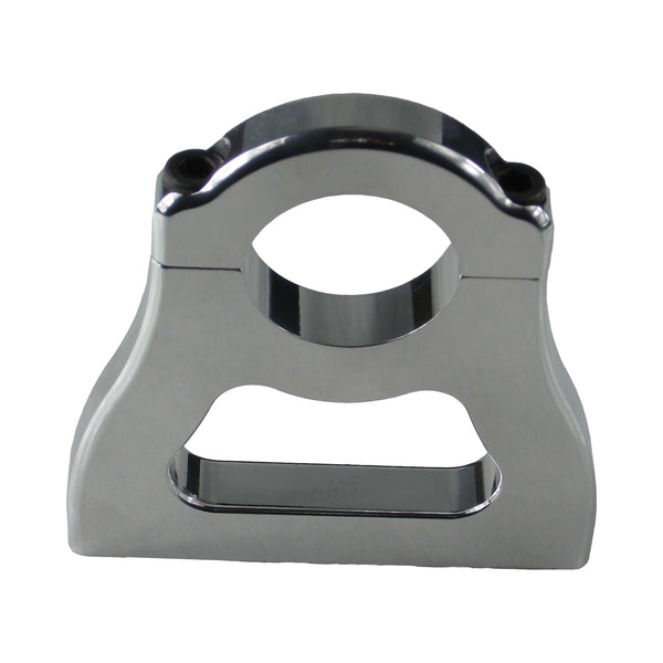 C72-168_6 Billet Aluminum Polished Neck Mount. Includes Stainless Steel Hardware 1.3 Inch Neck Mount. Fits 4-1 4 Inch Bottle