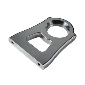 C72-175_7 Pro-werks Billet Aluminum Polished Neck Mount. Includes Stainless Steel Hardware 1.600 Inch Neck Mount. Fits 5-1 4 Inch Bottle