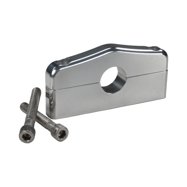 C72-300_1 Billet Aluminum Bar Mount. Includes Stainless Steel Hardware 3 4 Inch Polished