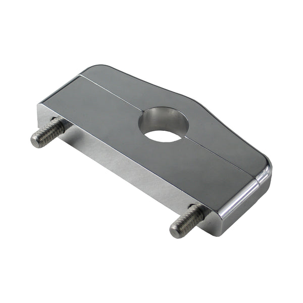 C72-300_6 Billet Aluminum Bar Mount. Includes Stainless Steel Hardware 3 4 Inch Polished