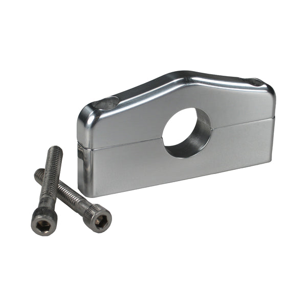 C72-301_1 Billet Aluminum Bar Mount. Includes Stainless Steel Hardware 7 8 Inch Polished