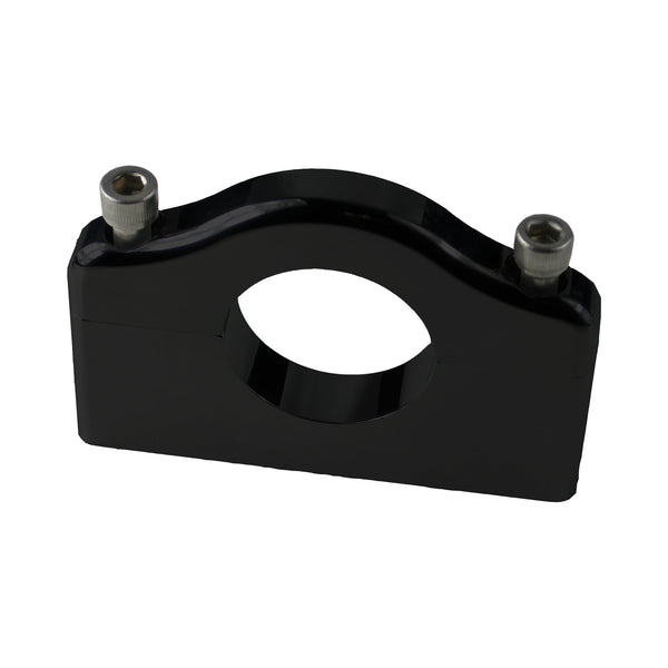 C72-305-BLK_3 Billet Aluminum Bar Mount. Includes Stainless Steel Hardware 1-3 8 Inch Brilliance Black