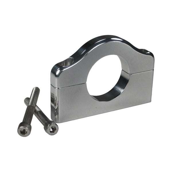 C72-306_1 Billet Aluminum Bar Mount. Includes Stainless Steel Hardware 1-1 2 Inch Polished