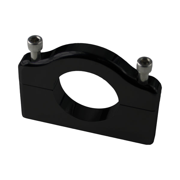 C72-307-BLK_3 Billet Aluminum Bar Mount. Includes Stainless Steel Hardware 1-5 8 Inch Brilliance Black