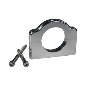 C72-309_7 Pro-werks Billet Aluminum Bar Mount. Includes Stainless Steel Hardware 1-7 8 Inch Polished