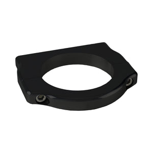 C72-326-BLK_4 Pro-werks Billet Aluminum Universal Clamp. Includes Stainless Steel Hardware 2.5 Inch - Also fits large King reservoirs Brilliance Black