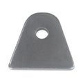 Pro-werks 1/4 Inch Hole, 1/8 Inch Thick, 7/8 Inch Hole Height, Mild Steel Flat Weld Tab