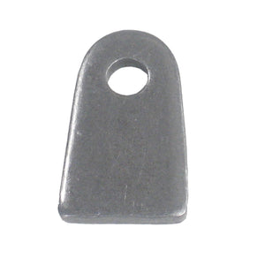 C73-096-CLIP Pro-werks 1/4 Inch Hole, 1/8 Inch Thick, 15/16 Inch Hole Height, Mild Steel Flat Weld Tab Each