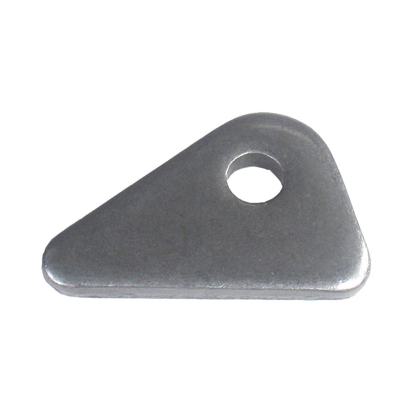 C73-099-CLIP 5/16 Inch Hole, 3/16 Inch Thick, 11/16 Inch Hole Height, Mild Steel Flat Weld Tab Each