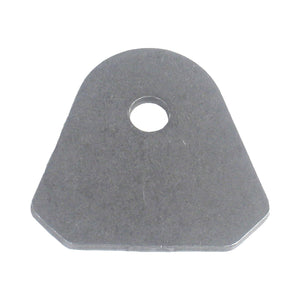 C73-103-CLIP Pro-werks 1/4 Inch Hole, 3/32 Inch Thick, 15/16 Inch Hole Height, Mild Steel Flat Weld Tab Each
