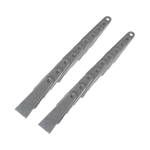 C73-106-20_1 1/4 Inch Hole, 1/8 Inch Thick, 3 Inch Hole Height, Mild Steel Flat Weld Tab Bag of 20