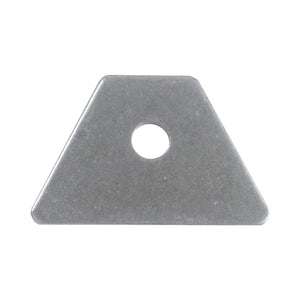 C73-110-CLIP_03a4211a-728a-4eb9-b38d-340b16494d84 Pro-werks 3/8 Inch Hole, 3/32 Inch Thick, 7/8 Inch Hole Height, Mild Steel Flat Weld Tab Each