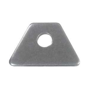 C73-111-CLIP_7175978f-8c99-4cd7-9e48-f938138b0ae9 Pro-werks 1/2 Inch Hole, 3/16 Inch Thick, 7/8 Inch Hole Height, Mild Steel Flat Weld Tab Each