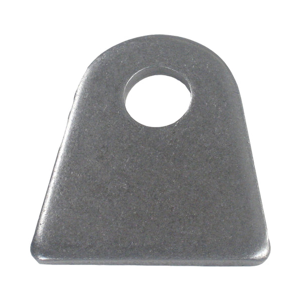 C73-116-CLIP 1/2 Inch Hole, 3/16 Inch Thick, 1-5/16 Inch Hole Height, Mild Steel Flat Weld Tab