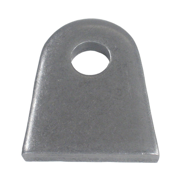 C73-117-CLIP_169de1ac-cf1c-44e4-bded-ddff10edd38e 1/2 Inch Hole, 1/4 Inch Thick, 1-3/8 Inch Hole Height, Mild Steel Flat Weld Tab Each