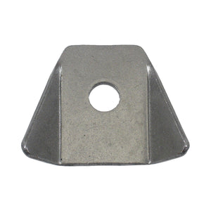 C73-123-CLIP_1d3e0d76-534a-4157-be7b-0b94a4a0e95c 3/8 Inch Hole, 3/32 Inch Thick, 7/8 Inch Hole Height, Mild Steel Bent Weld Tab