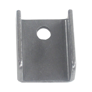 C73-125-CLIP Pro-werks 1/4 Inch Hole, 3/32 Inch Thick, 1 Inch Hole Height, Mild Steel Bent Weld Tab Each