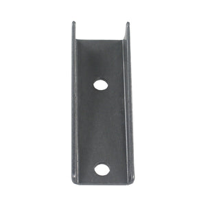 C73-127-CLIP_1dbc45cb-c923-4405-80ee-0b3dcb245d08 Two 1/4 Inch Holes, 3/32 Inch Thick, 3.06 Inch Hole Height, Mild Steel Bent Weld Tab