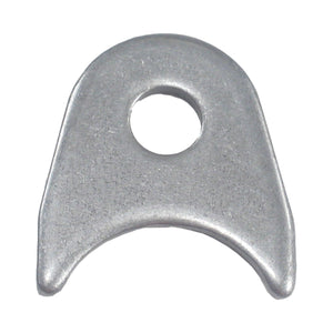 C73-130-CLIP Pro-werks 3/8 Inch Hole, 1/8 Inch Thick, 9/16 Inch Hole Height, 1-1/4 Inch Tube, Mild Steel Radius Weld Tab Each