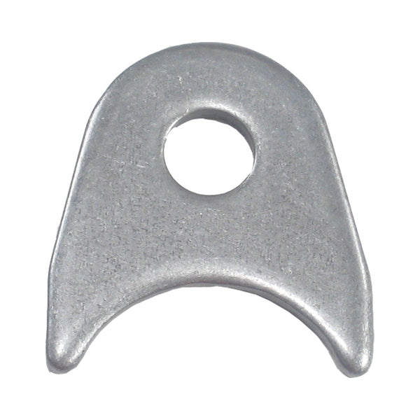 C73-130-CLIP_135783e1-2d70-4027-8e3c-25555342948f 3/8 Inch Hole, 1/8 Inch Thick, 9/16 Inch Hole Height, 1-1/4 Inch Tube, Mild Steel Radius Weld Tab