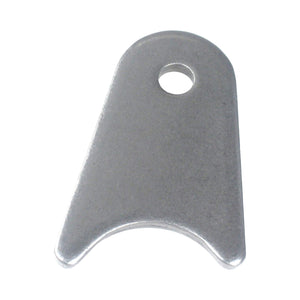 C73-145-CLIP_fb583d42-51ff-4cb4-bd0a-1ba23e795741 3/8 Inch Hole, 3/16 Inch Thick, 1-3/4 Inch Hole Height, 1-5/8 Inch Tube, Mild Steel Radius Weld Tab