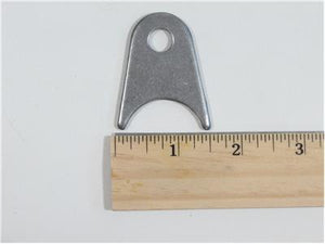 C73-150-RULER Pro-werks 3/8 Inch Hole, 1/8 Inch Thick, 15/16 Inch Hole Height, 1-1/4 Inch Tube, Mild Steel Radius Weld Tab Each