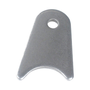 C73-151-CLIP Pro-werks 1/2 Inch Hole, 3/16 Inch Thick, 1-3/4 Inch Hole Height, 1-5/8 Inch Tube, Mild Steel Radius Weld Tab Each
