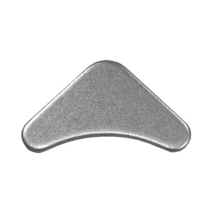 C73-152-CLIP Pro-werks 1/8 Inch Thick, 1-7/8 Inch Legs, Mild Steel Weld Gusset Each