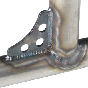 C73-153-4_6 Pro-werks 1/8 Inch Thick, 1-7/8 Inch Legs, With Holes, Mild Steel Weld Gusset Each