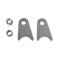 Pro-werks 1/2 Inch Bolt Hole, Fits 1-5/8 Inch Tube, Mild Steel Shock Weld Bracket Radius Weld Tab Kit With Bushings