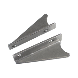 C73-172_1 Pro-werks Mild Steel Pinto Rack-N-Pinion Weld Brackets, Left and Right Side, Pair Each
