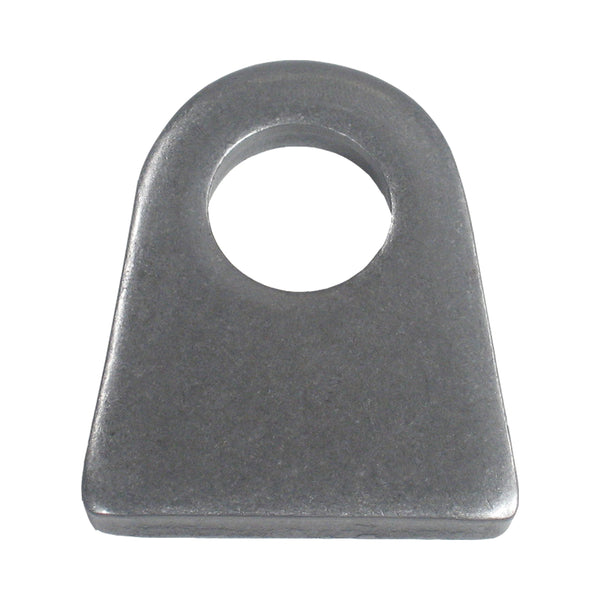 C73-187-CLIP_16b1d702-25a1-4e63-a80d-805a873e0421 3/4 Inch Hole, 1/4 Inch Thick, 1-3/8 Inch Hole Height, Mild Steel Flat Weld Tab Each